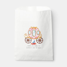 Bolsa De Papel Bolsas de Favor del Cumpleaños de la Princesa Fair