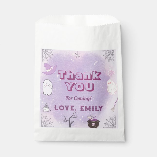 Bolsa De Papel Bolsas de Favor del Primer Cumpleaños de Nuestro P (Anverso)