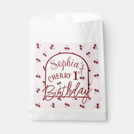 Bolsa De Papel Bolsas de Favor del Primer Cumpleaños del Tema de 