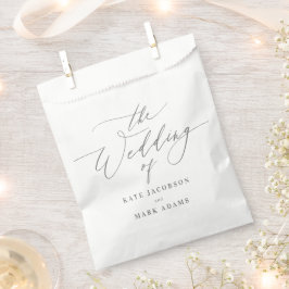 Bolsa De Papel Bolsas de favoritas editables de color con guión r