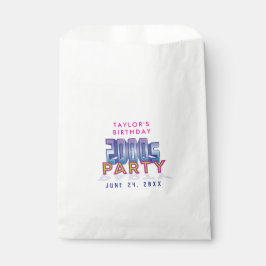 Bolsa De Papel Bolsas de favoritos de tema Fiesta de los años 200