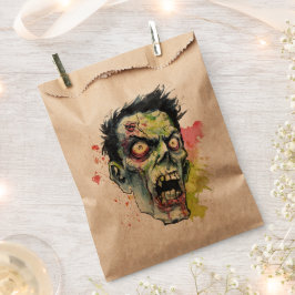 Bolsa De Papel Bolsas de favoritos Zombie Halloween espeluznantes