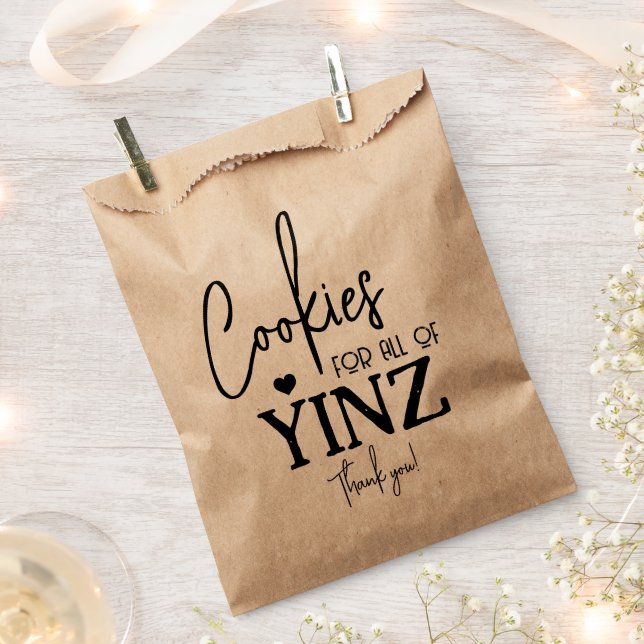 Bolsa De Papel Bolsas de tratamiento de la tabla de cookies de Pi (Cortado)