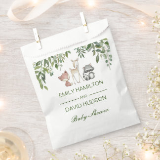 Bolsa De Papel Bolsas editables de favores, Boda, Baby Shower, no