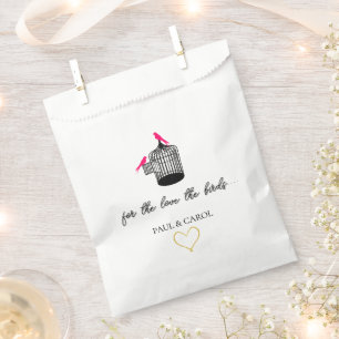 Bolsa De Papel Bolsas favoritas de boda personalizadas