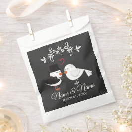 Bolsa De Papel Bolsas favoritas de boda personalizadas