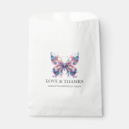 Bolsa De Papel Bolsas favoritas personalizadas mariposa mágica