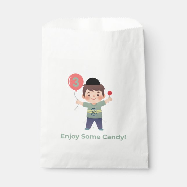 Bolsa De Papel Bolsas/Pekalach personalizadas para chicos superio (Anverso)