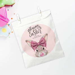 Bolsa De Papel Bolsas personalizadas de Favor de Pascua - Bunny P