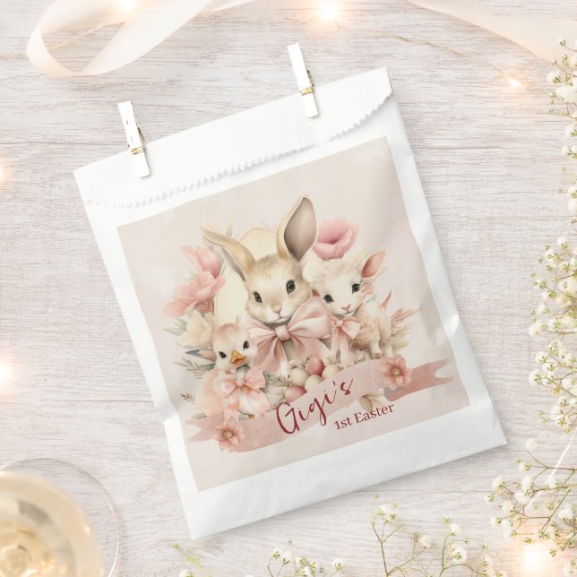 Bolsa De Papel Bolsas personalizadas de tratantes de pascua para  (Cortado)