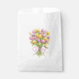 Bolsa De Papel Bolsas Tulip Bouquet Favor