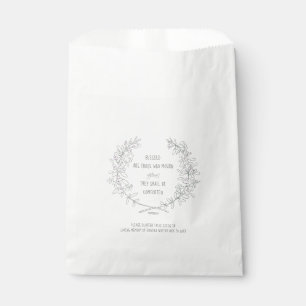 Bolsa De Papel Bolso conmemorativo fúnebre de la semilla de la