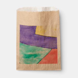 Bolsa De Papel bolso del favor con diseño abstracto