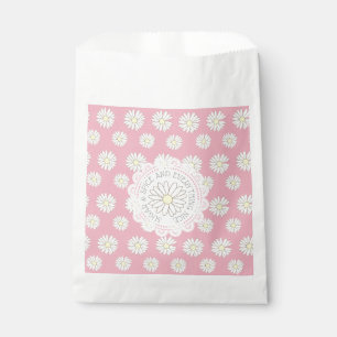 Bolsa De Papel Bolso temático del favor de la margarita de Baby
