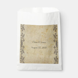 Bolsa De Papel Bolsos de Favor de Boda Gótica Romance - Oscuro y 