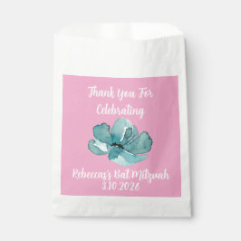 Bolsa De Papel bolsos de favoritas de pink Bat Mitzvah