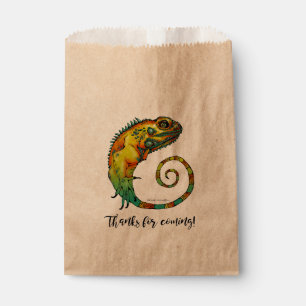 Bolsa De Papel Bolsos de Goodie del reptil para una fiesta de