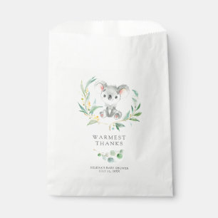 Bolsa De Papel Bolsos del favor de Baby Shower de la koala del