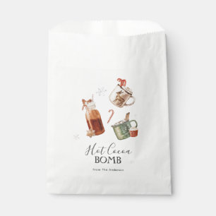Bolsa De Papel Bomba de chocolate caliente