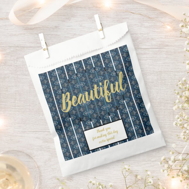 Bolsa De Papel BONITAS bolsas de favores del poeta Adiela Akoo (Cortado)