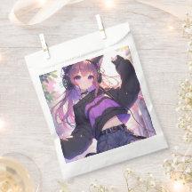 Bonito Anime Chica Cumpleaños