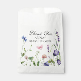 Bolsa De Papel Bonito Butterflies Flores Bridal Shower