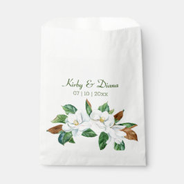 Bolsa De Papel Bonito Magnolia Bouquet Boda