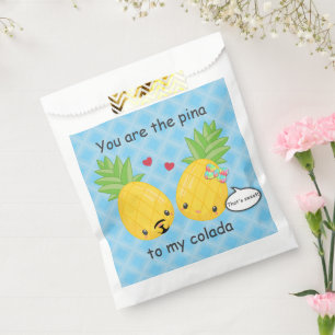 Bolsa De Papel Bonito piña tropical Pina colada romántica