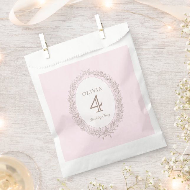 Bolsa De Papel Bonjour Bebe Patisserie Francesa Fiesta de cumplea (Cortado)