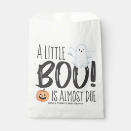 Bolsa De Papel Boo Ghost Jack O'Lantern Halloween Baby Shower