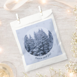 Bolsa De Papel Bosque de invierno mágico - fiesta de navidades