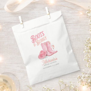 Bolsa De Papel Botas y Burbujas Fiesta de Despedida de Soltera Va