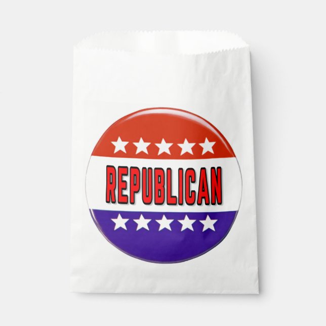 Bolsa De Papel Botón Republicano (Anverso)