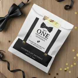 Bolsa De Papel Boy 1st Birthday One Distinguished Gentleman