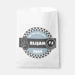 Bolsa De Papel Boys en Skateboard Groovy Rad Cumpleaños