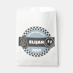 Bolsa De Papel Boys en Skateboard Groovy Rad Cumpleaños