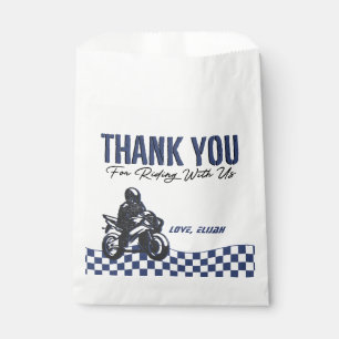 Bolsa De Papel Boys Motocross Dirt Bike Birthday