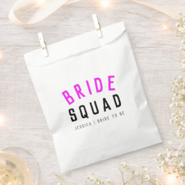 Bolsa De Papel Bride Squad | Bachelorritas de color rosa caliente