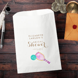 Bolsa De Papel Brigada temática del baloncesto acuático de aficio