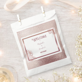 Bolsa De Papel Bronze Adultos Doble Conjunta de cumpleaños gemelo