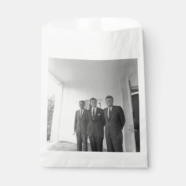 Bolsa De Papel Bros, Presidente John Kennedy, Robert y Ted (Anverso)