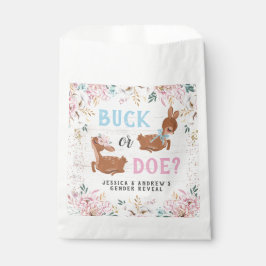 Bolsa De Papel ¿Buck o Doe? Revelación de Baby Shower