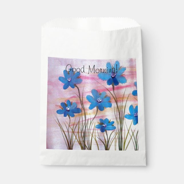 Bolsa De Papel Buenos días decorativo (Anverso)