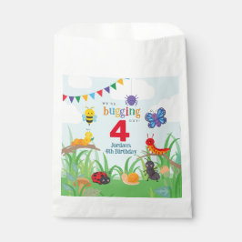 Bolsa De Papel Bug Fiesta Birthday Cute