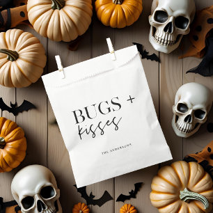 Bolsa De Papel Bugs + Besos Halloween