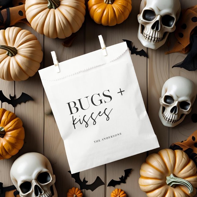 Bolsa De Papel Bugs + Besos Halloween (Subido por el creador)