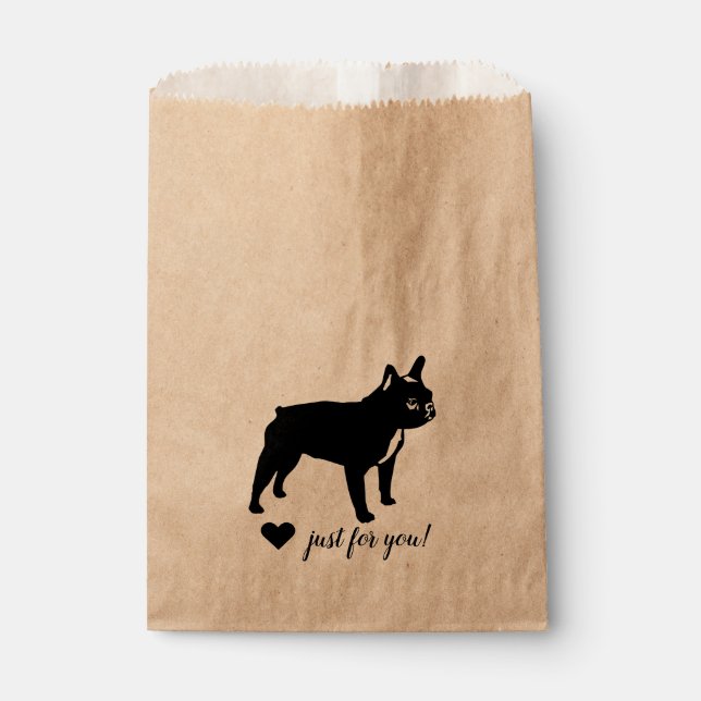 Bolsa De Papel Bulldog francés dulce (Anverso)