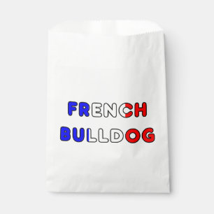 Bolsa De Papel bulldog francés flg en nombre