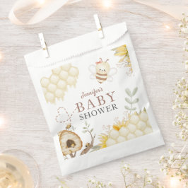 Bolsa De Papel Bumble Bee Baby Shower