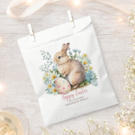Bolsa De Papel Bunny acuarela